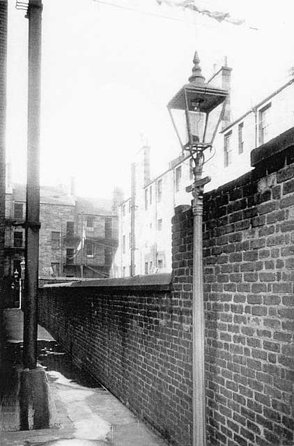 Dumbiedykes Survey Photograph - 1959 - St John's Square, from the east