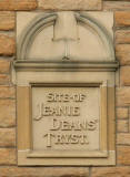 Detail on the wall at St Leonard's Lane