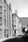 Dumbiedykes Survey Photograph - 1959  -  St Leonard's Lane, looking towards Salisbury Crags