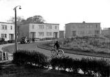 Saughton Mains Gardens  -  Car, Man, Cycle: 1960s