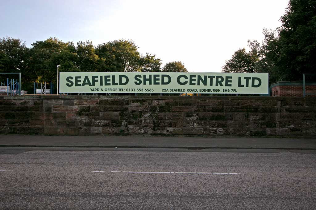 Seafield Road  -  Possible base of an old railway bridge