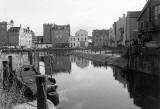 The Shore, Leith  -  view from the west, across the Water of Leith