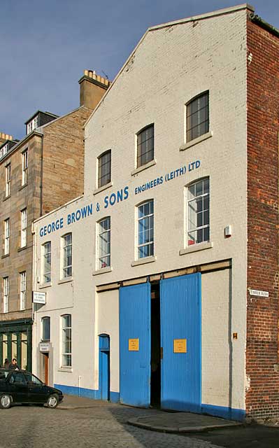 George Brown & Sons, Engineers, The Shore, Leith  -  Photograph November 2005