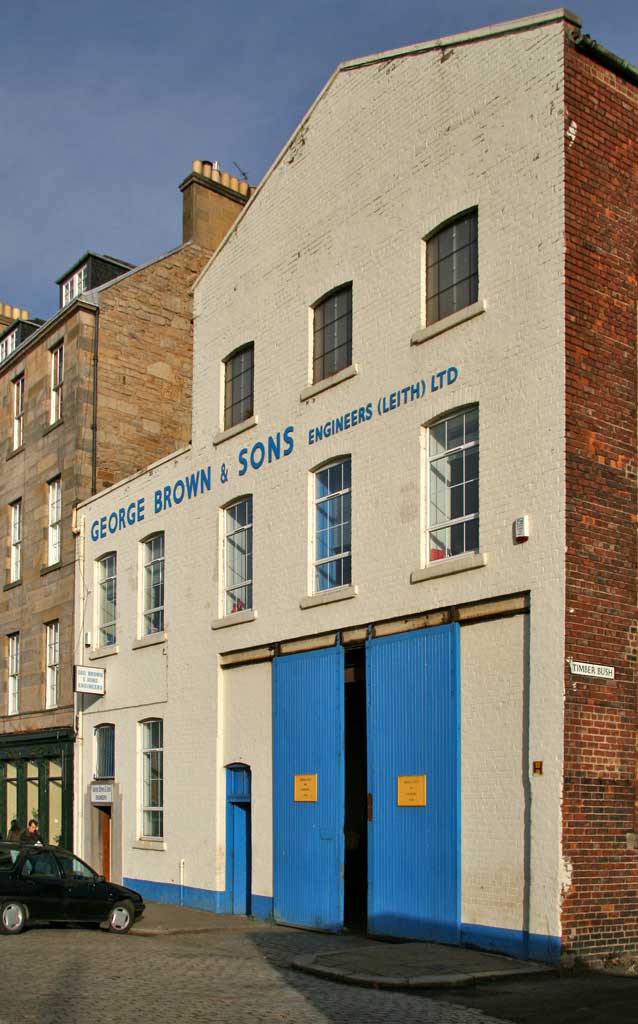 George Brown & Sons, Engineers, The Shore, Leith  -  Photograph November 2005