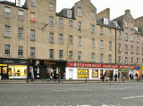 Shops on the east side of St Patrick Square, Edinburgh  -  2009