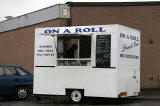 Refreshement van at Stewartfield, Bonnington  -  October 2005