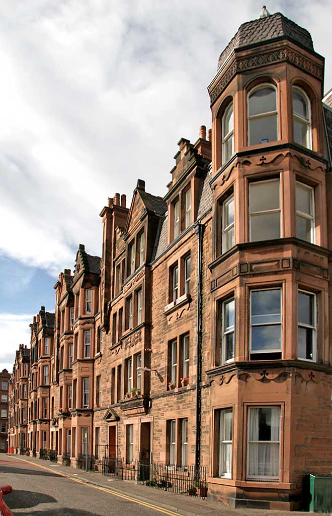 Straiton Place, Portobello  -  Looking East  -  Photographed 2006