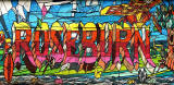 Mural on the back of The Armoury, Roseburn Park  -  February 2012