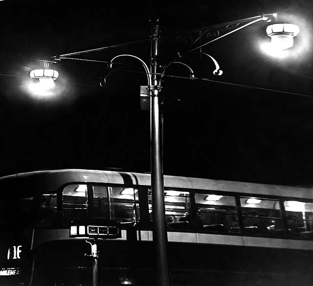 Tram and Lamp Post  -  Where and when?