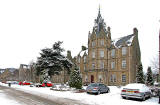 City Hospital building in The Steils on the north side of Greenbank Drive  -   now converted to housing