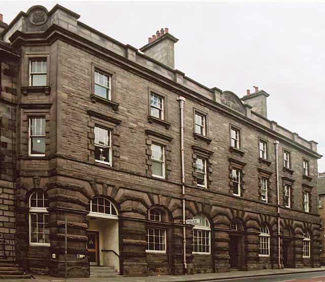 Police Station in Torphichen Place  -  photographed June 2004
