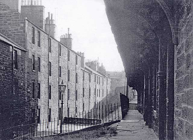Dumbiedykes Survey Photograph - 1959  - Upper Viewcraig Row