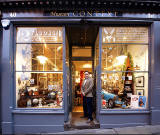 Shop at 40 Victoria Street, Old Town, Edinburgh  -  Photographed 13 November 2014