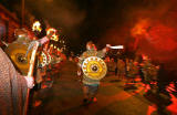 Torchlight Procession to Calton Hill  -  December 29, 2008  -  Passing along Waterloo Place