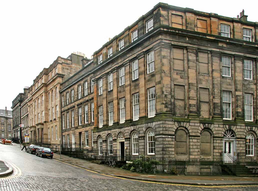 Megland Terrace and Bellevue Street, Broughton, Edinburgh