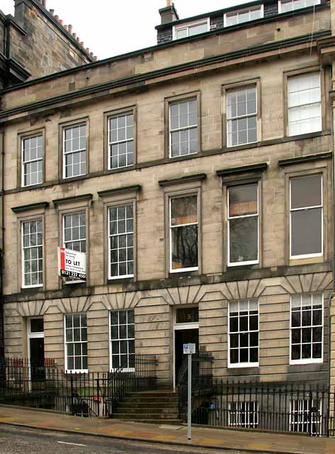 Wemyss Place -  at the western end of Queen Street Gardens in the New Town of Edinburgh