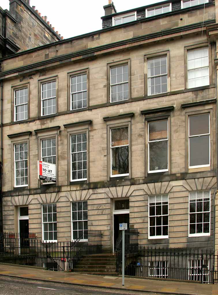 Wemyss Place -  at the western end of Queen Street Gardens in the New Town of Edinburgh