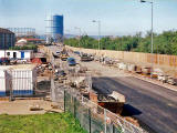 West Granton Access, a new road giving access to Edinburgh Waterfront from the south - under construction