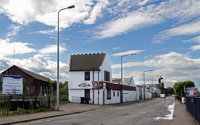 Waugh & Waugh scrap yard and TEBA Boxing Academy, West Harbour Road, Granton.   Photo taken May 9, 2010