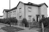 West Pilton Street  -  after the fire in the empty house