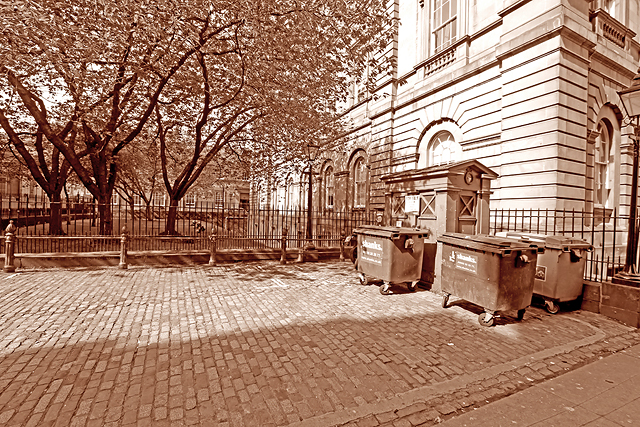 West Register Street  -  Register House and Police Box  -  Police Box for sale, May 2012