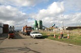 Hanson's Pre-mix concrete plant, West Shore Road, Granton