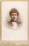 Marshall Wane  -  Cabinet Print  -  A Vignette Photograph of a Lady