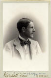 Marshall Wane  -  Cabinet Print  -  Profile of a Man
