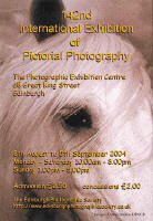 Edinburgh Photographc Society  -  2004  -  Poster for 142nd International Exhibition of Photography