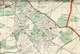 Edinburgh and Leith map, 1955  -  Liberton section