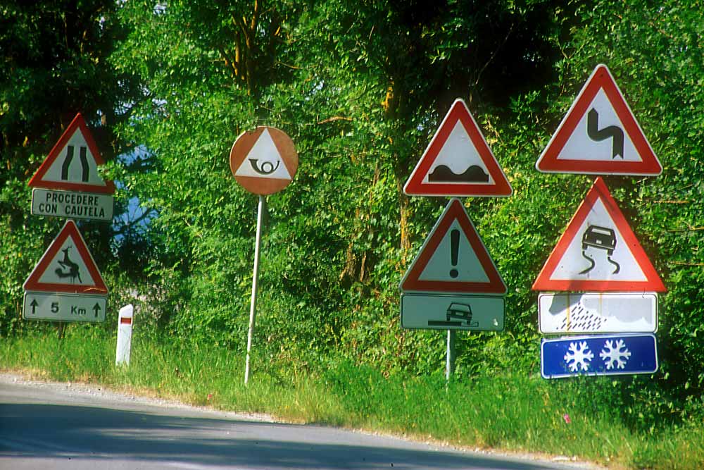 Tuscany  -  Road Signs  -  No 3
