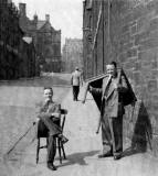 Photographs of the Dumbiedykes area of Edinburgh by Wullie Croal  -  mid 20th century