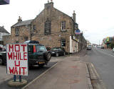 Looknig NW down Drum Street towards the centre of Gilmerton - 2011  -  Gardener's Arms