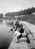 Blackford Pond, Edinburgh  -  around 1957