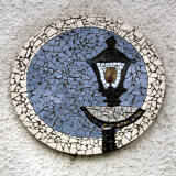 Queeensferry  -  Lamp Post Mosaic
