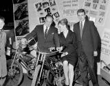 Scottish Open Air Holiday Show at Waverley Market, Two bikes - 1960