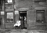 Shop at 3 Gorgie Cottages  -  Photo taken around 1914-15