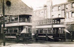 Washing trams at the Tram Depot