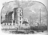 Leith Docks  - Old Engravings