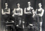 1st Leith Boys' Brigade Swimmers  -  Winners of the Goalen Cup, 1915-16, 1916-17, 1917-18