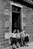 Four Children outside McNaught's store, 1959
