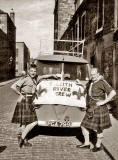 Leith Rovers, about to set off on a trip to Austria - 1950s
