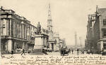 Postcard by an unidentified publisher  -  George Street, Edinburgh