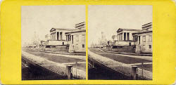 Stereo view by an unidentified photographer  -  The Royal High School
