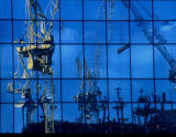 London Docklands  -  Cranes  3