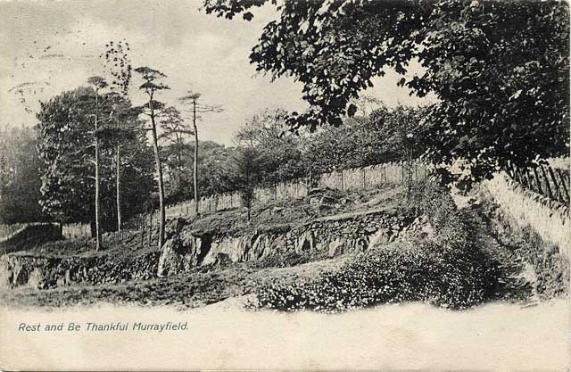 Postcard by I & J A  -  Rest and Be Thankful at Murrayfield