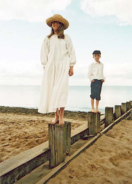 Photograph on Portobello Beach, taken during the filming of the video:  "Memories of Portobello - It always seemed to be sunny"
