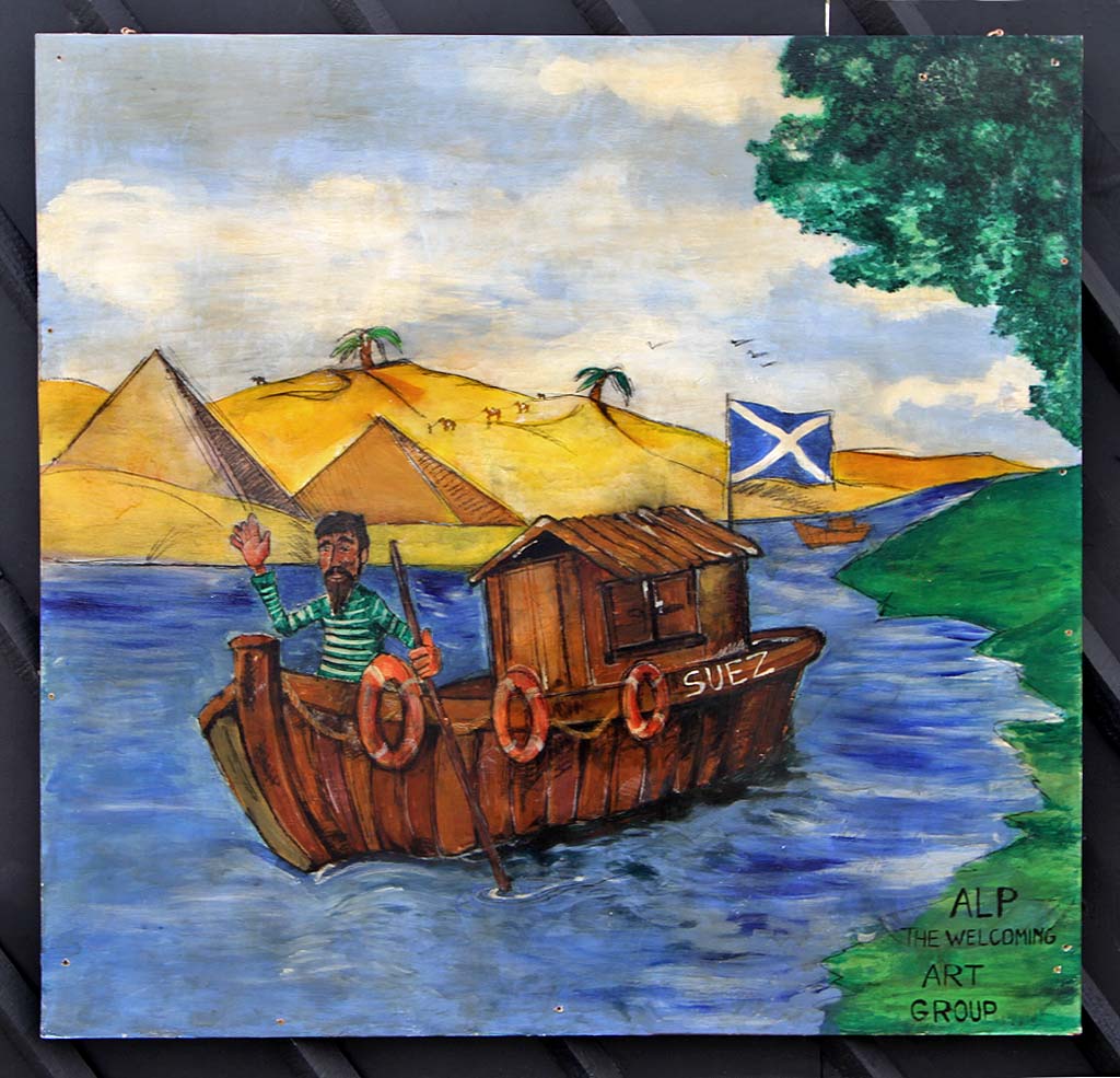 Canal Festival and 4th Annual Raft Race  -  Union Canal, Edinburgh, June 26, 2010