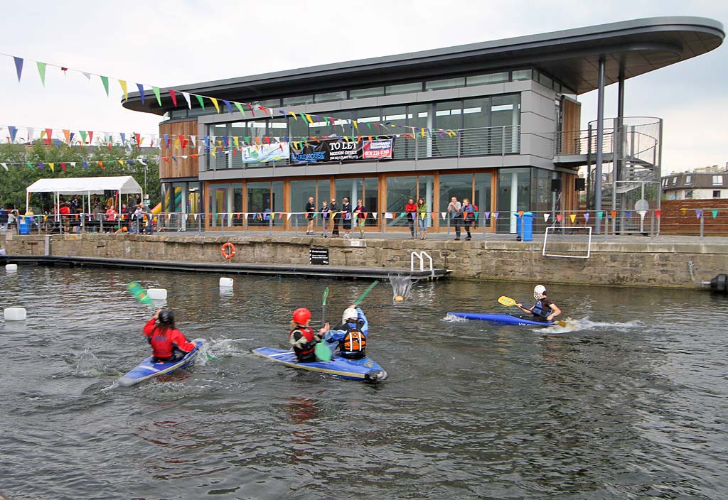Canal Festival and 4th Annual Raft Race  -  Union Canal, Edinburgh, June 26, 2010