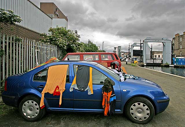Raft Race on the Union Canal - June 28, 2008